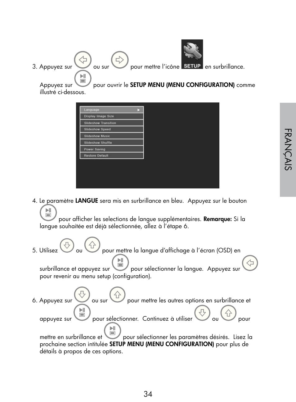 Français | HP DF770 User Manual | Page 35 / 356