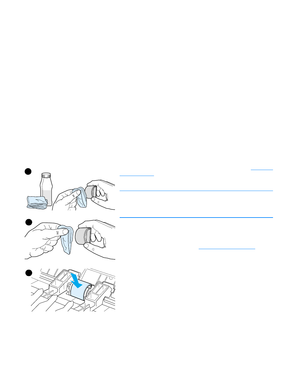Cleaning the printer media path, To clean the printer media path, Cleaning the pickup roller | To clean the pickup roller | HP 3300mfp User Manual | Page 128 / 259