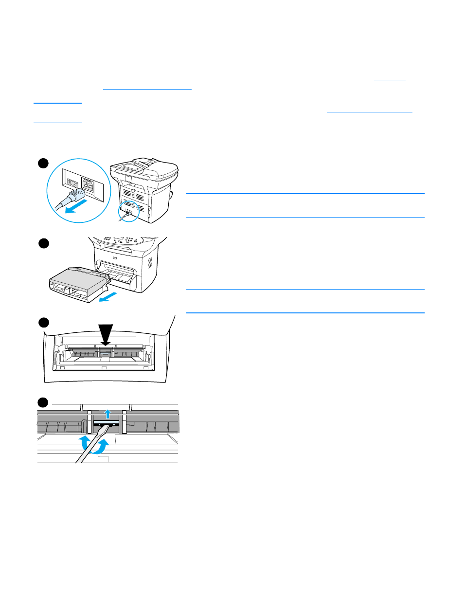 Changing the printer separation pad, To change the printer separation pad | HP 3300mfp User Manual | Page 131 / 259