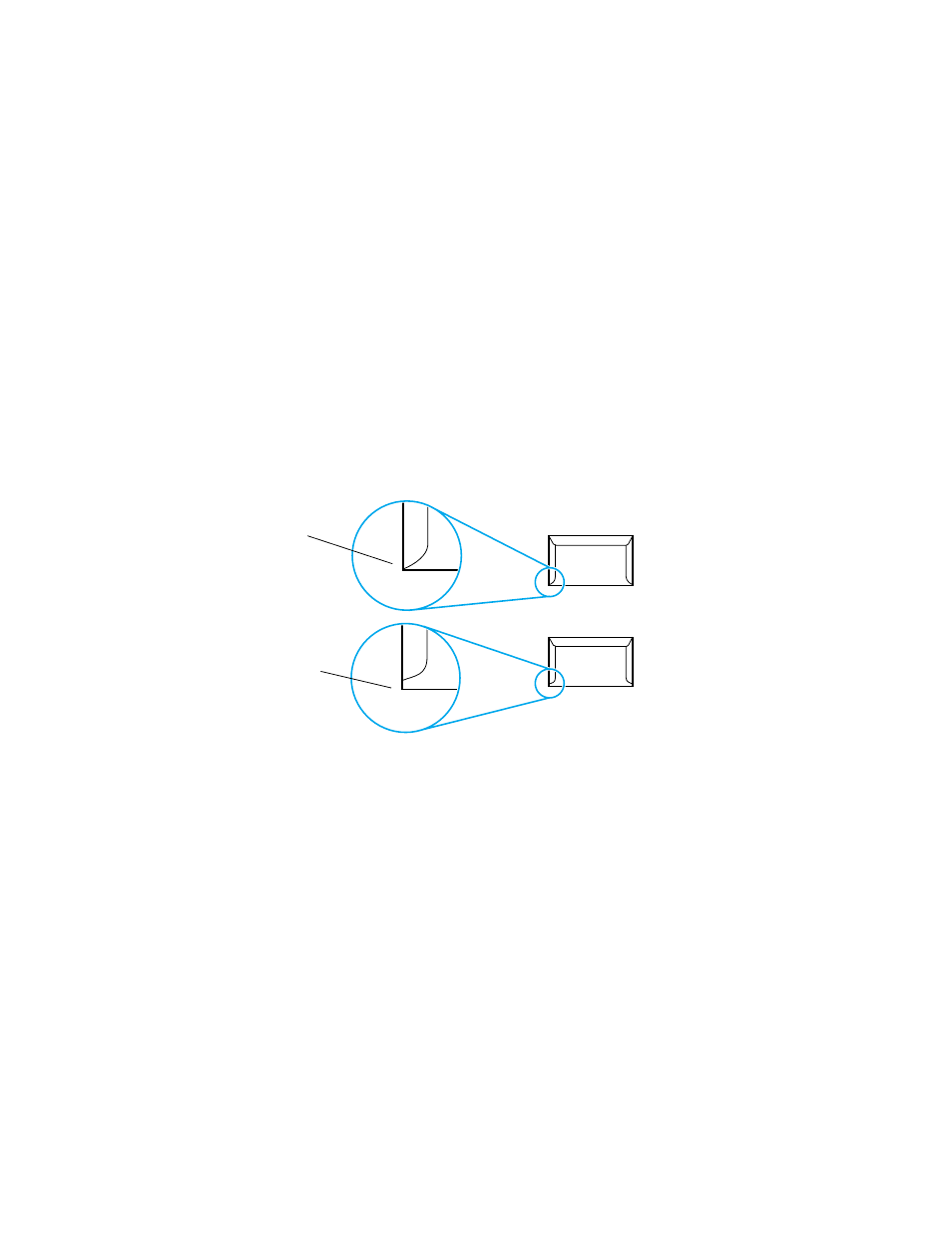 Envelopes, Envelope construction, Envelopes with double-side seams | Envelopes with adhesive strips or flaps, Envelope storage, Card stock and heavy media, Envelopes card stock and heavy media | HP 3300mfp User Manual | Page 142 / 259