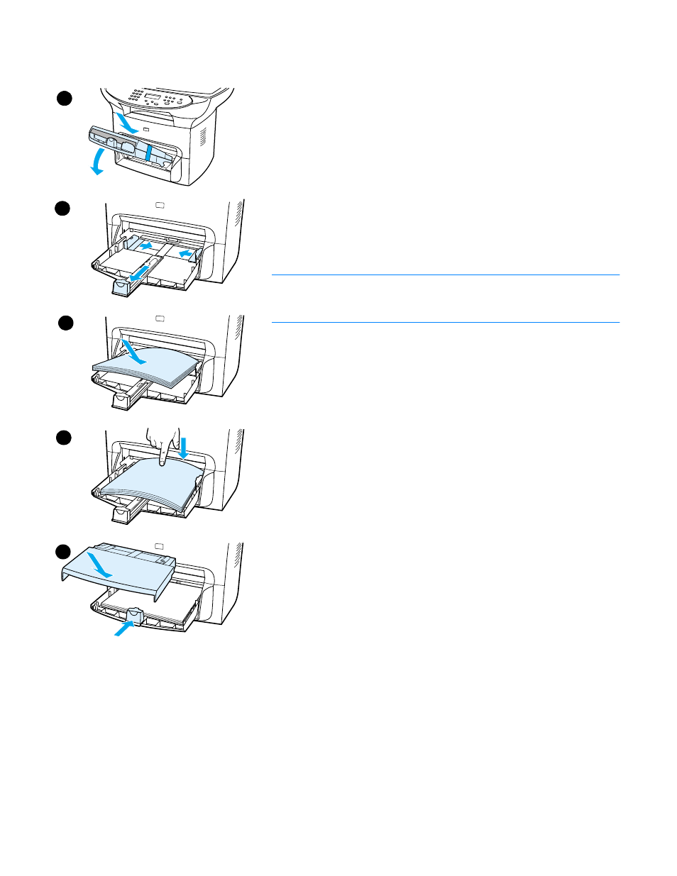 Installing and loading the media input trays | HP 3300mfp User Manual | Page 31 / 259