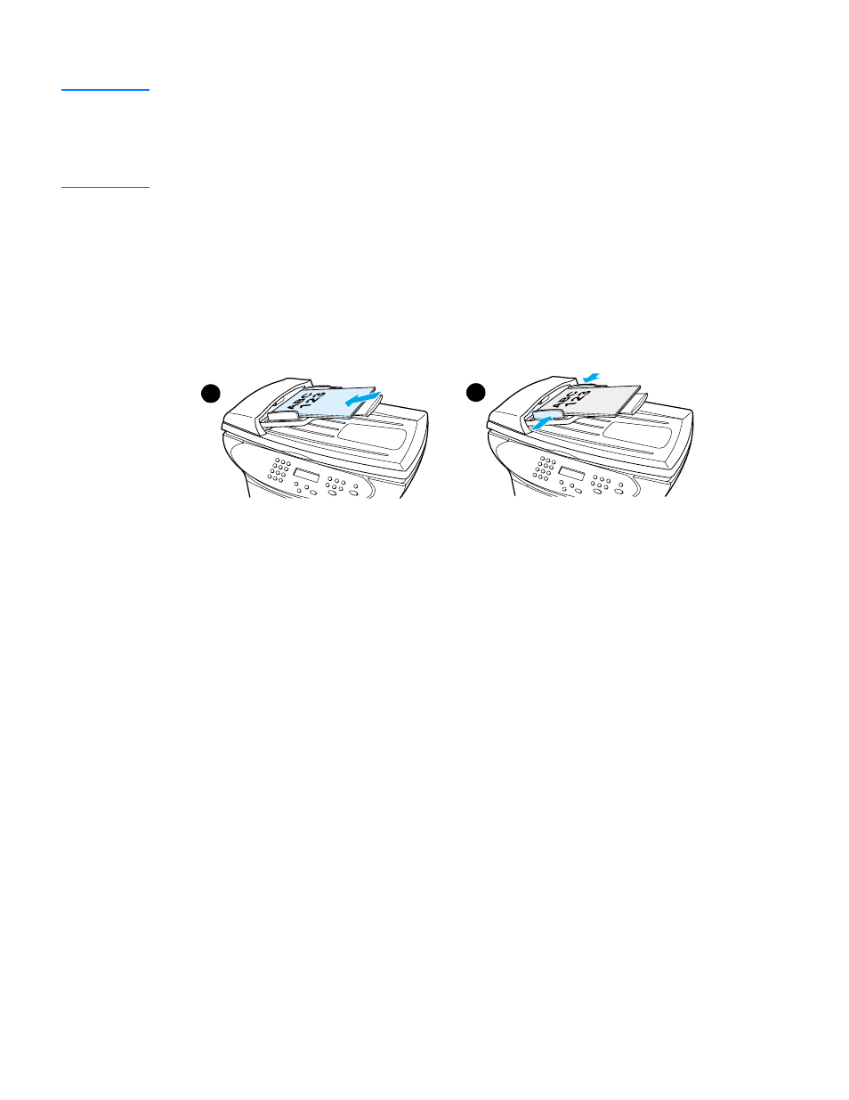To load originals into the adf input tray | HP 3300mfp User Manual | Page 34 / 259