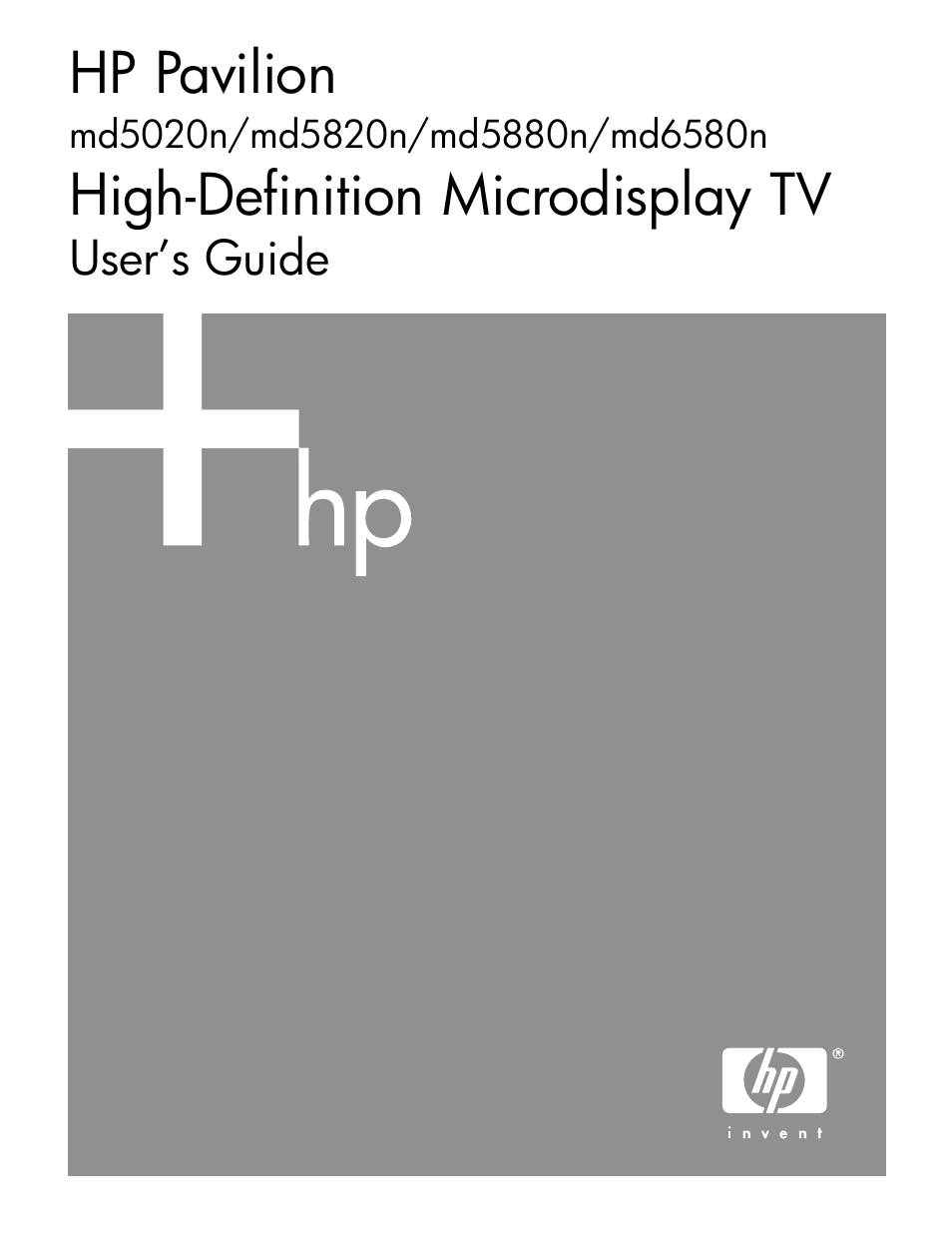 HP md5020n User Manual | 80 pages