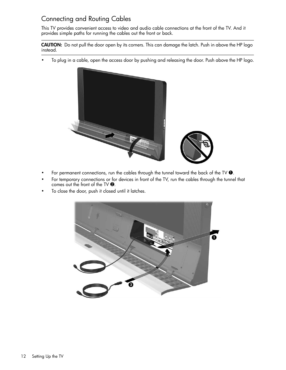Connecting and routing cables | HP md5020n User Manual | Page 12 / 80
