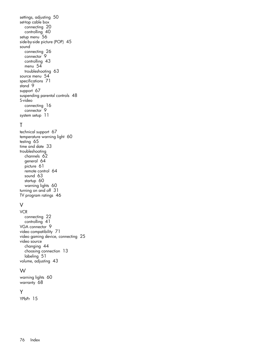 HP md5020n User Manual | Page 76 / 80