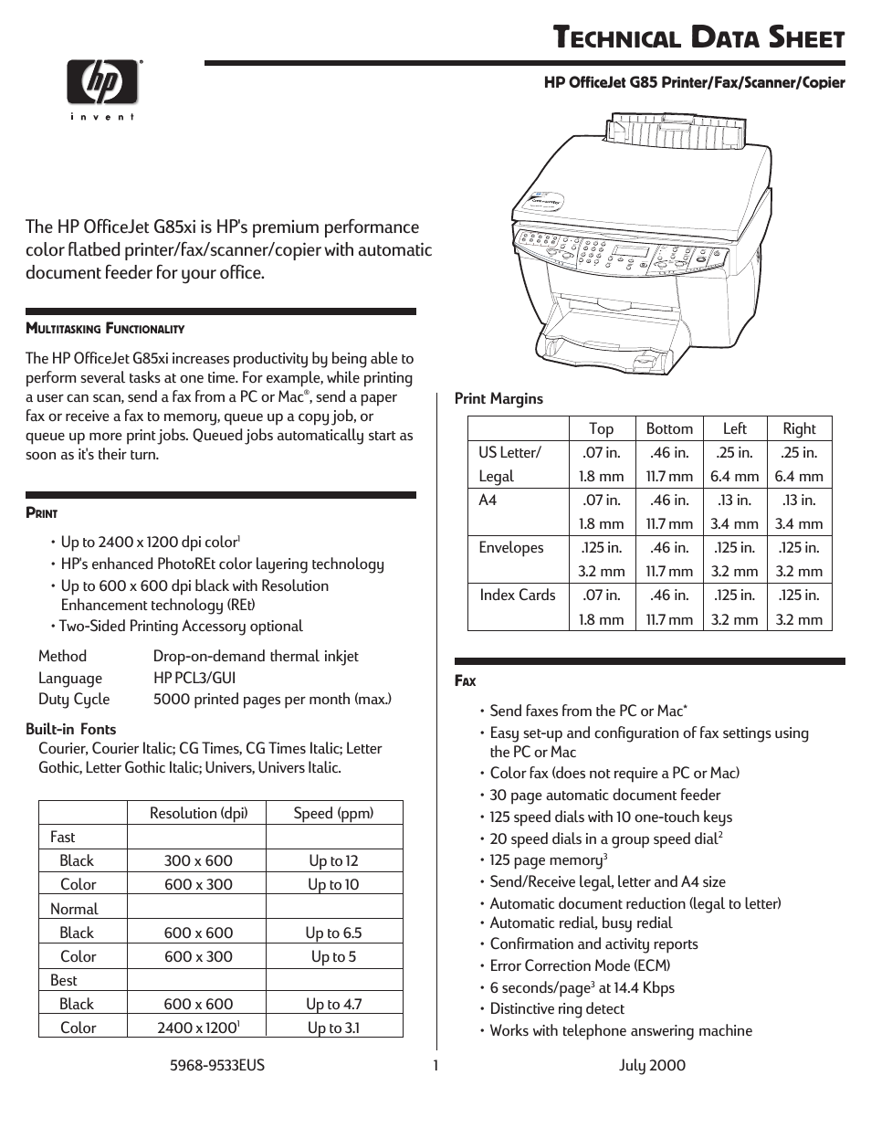 HP C350 User Manual | 4 pages