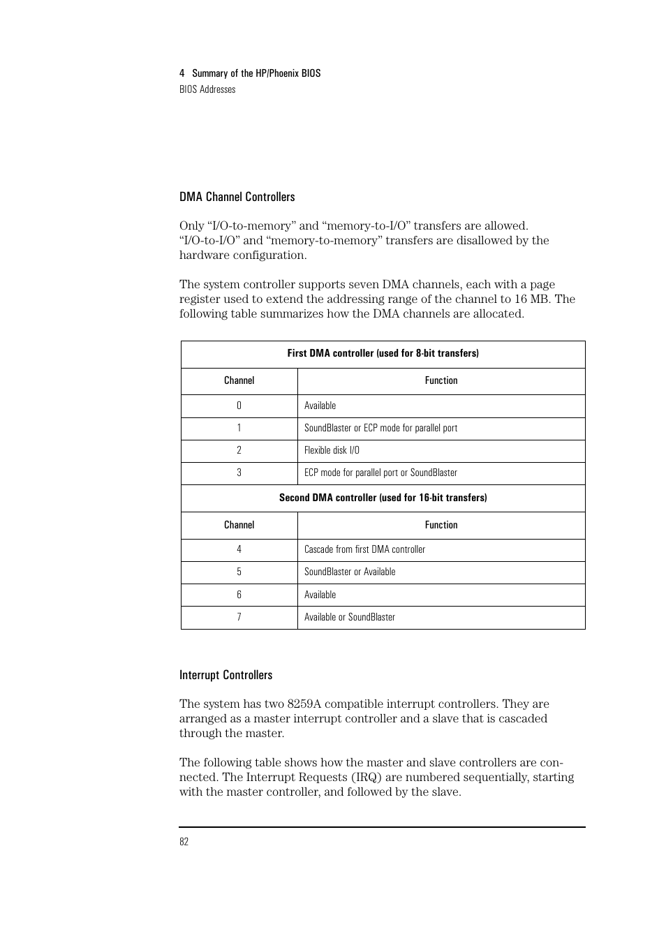 HP Vectra VL 5/xxx Series 5 User Manual | Page 82 / 90