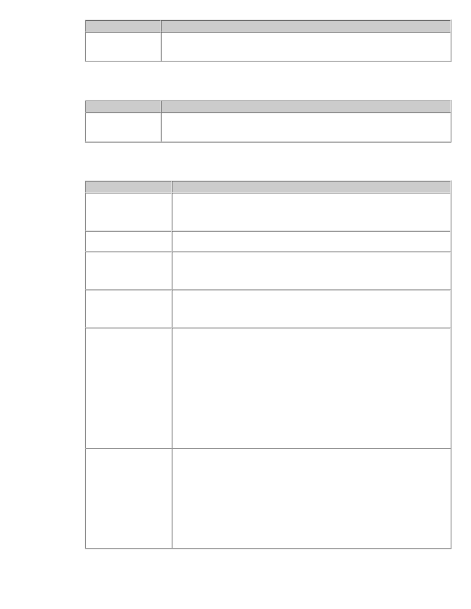 Dlc/llc, Parameters, Other | Support | HP 310X User Manual | Page 41 / 202