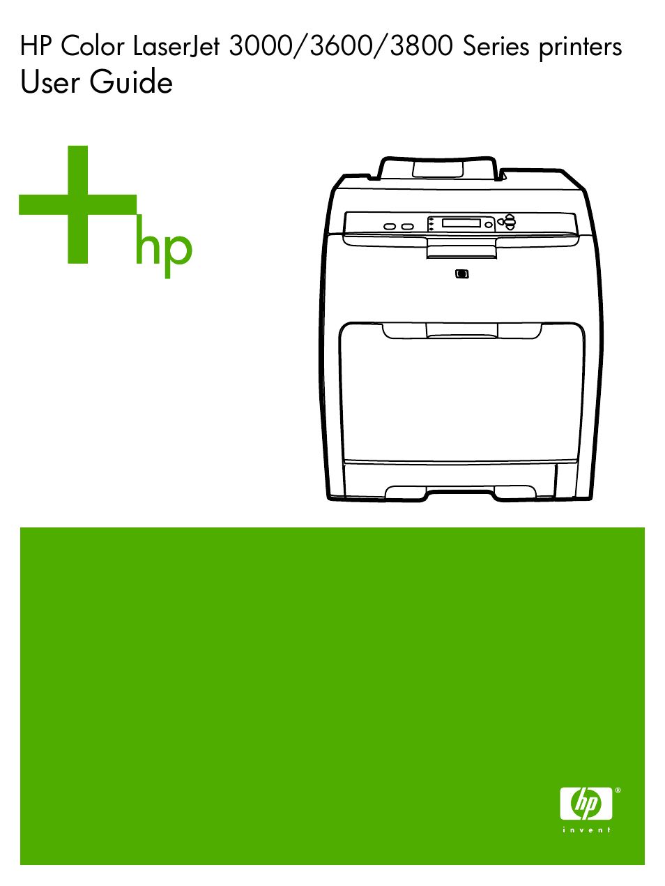HP 3800 User Manual | 226 pages