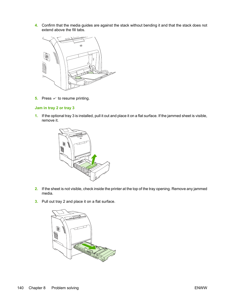 HP 3800 User Manual | Page 154 / 226