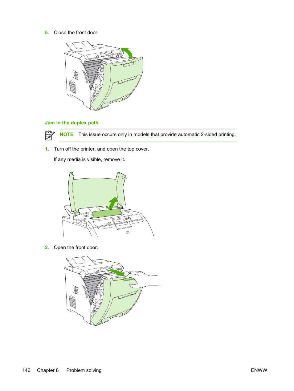 HP 3800 User Manual | Page 160 / 226