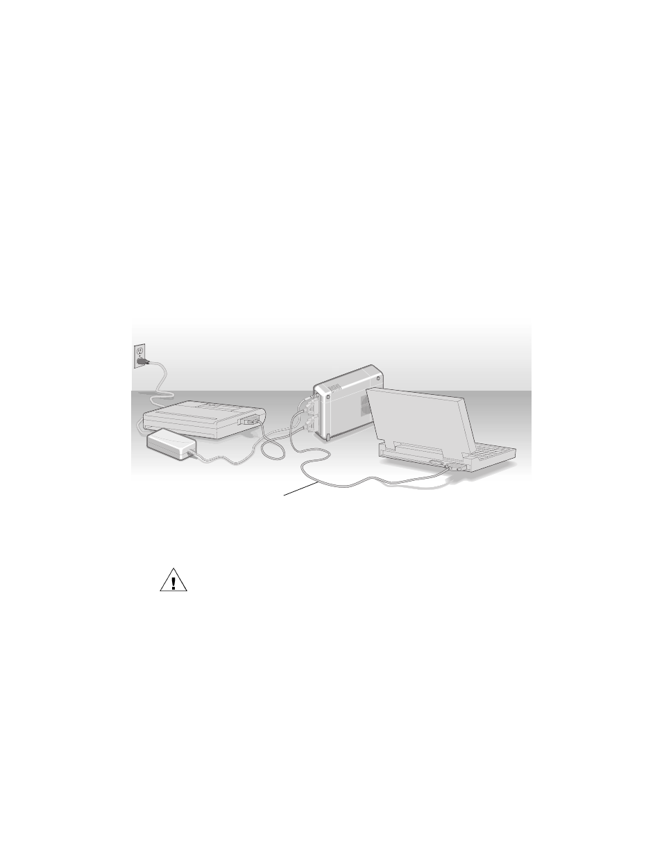 Chapter 2: connecting the hardware, Installing your external tape drive | HP 8GB User Manual | Page 4 / 48