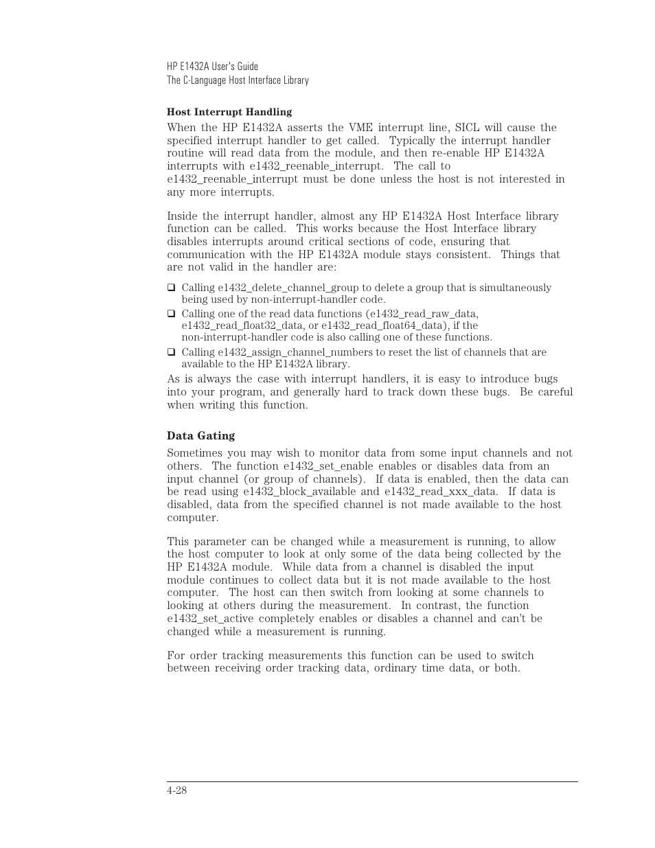 HP VXI E1432A User Manual | Page 103 / 222