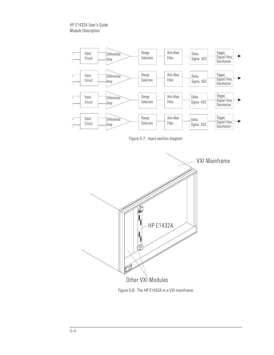 Vxi mainframe other vxi modules hp e1432a | HP VXI E1432A User Manual | Page 109 / 222