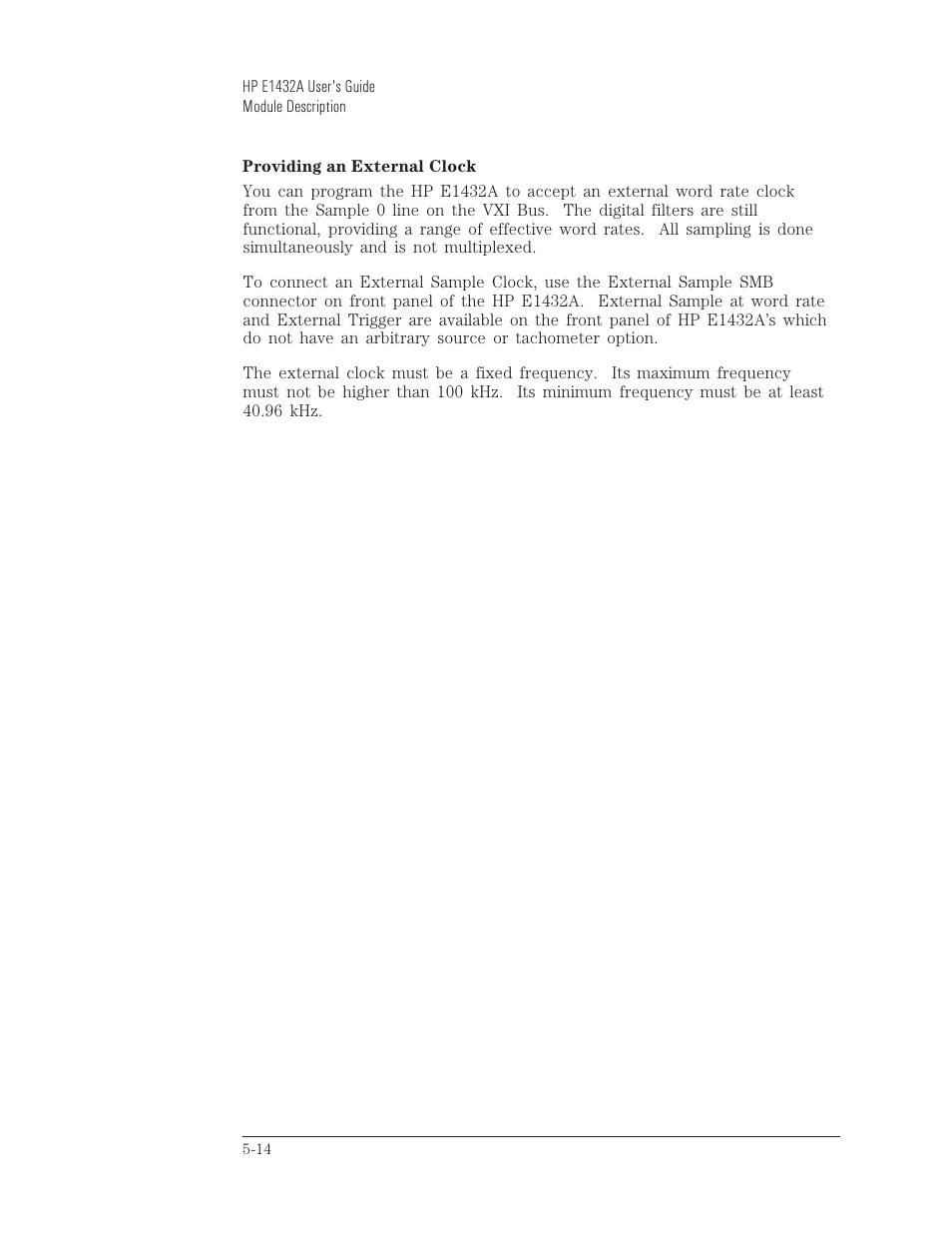 HP VXI E1432A User Manual | Page 119 / 222