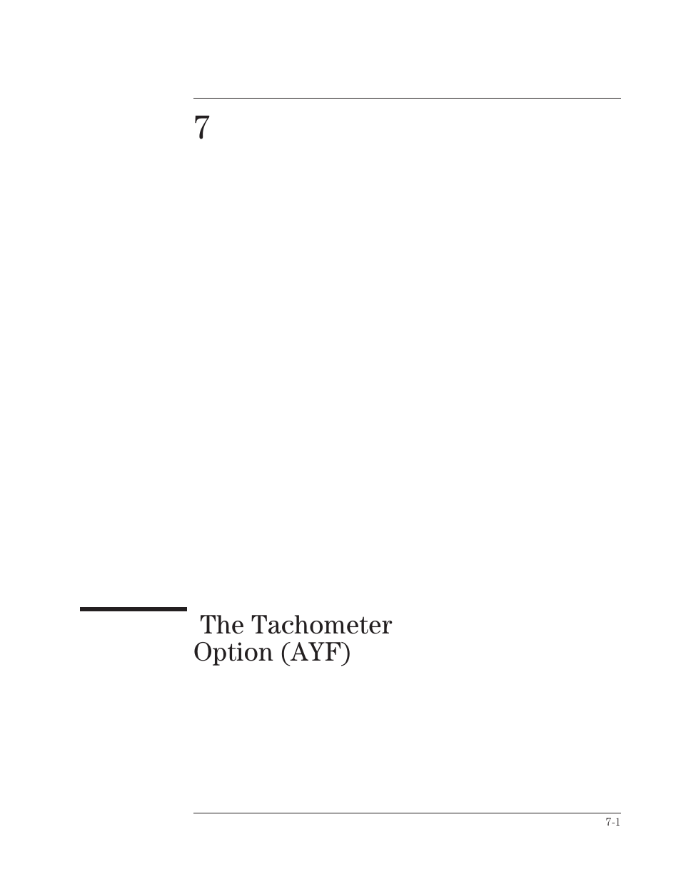 The tachometer option (ayf) | HP VXI E1432A User Manual | Page 128 / 222