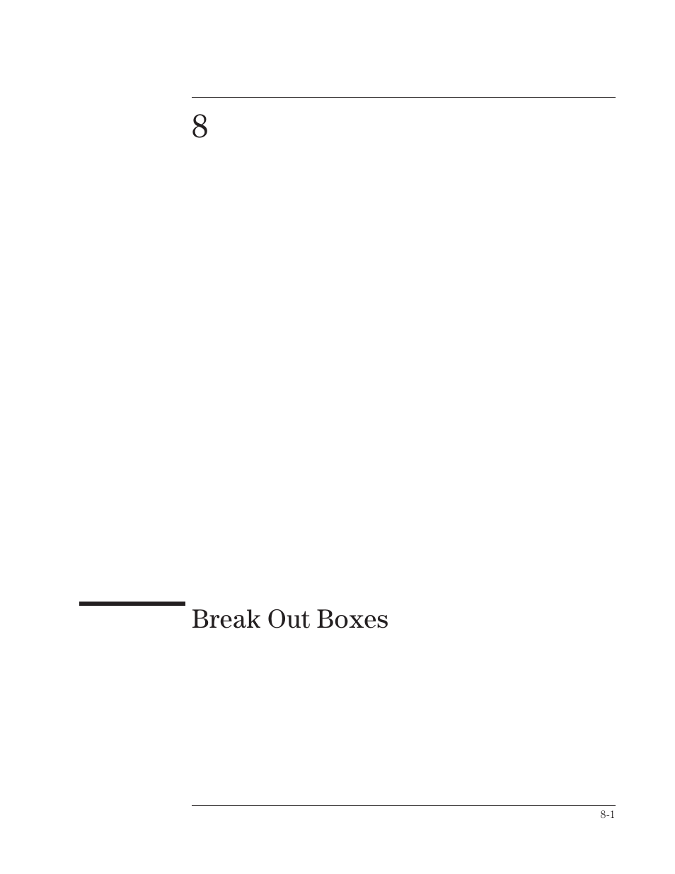 Break out boxes | HP VXI E1432A User Manual | Page 134 / 222