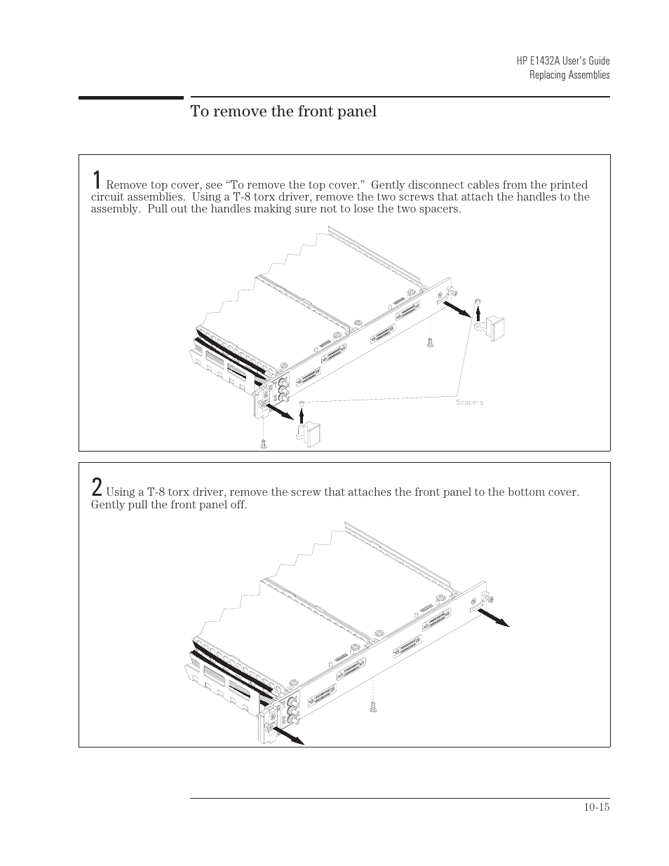 HP VXI E1432A User Manual | Page 160 / 222