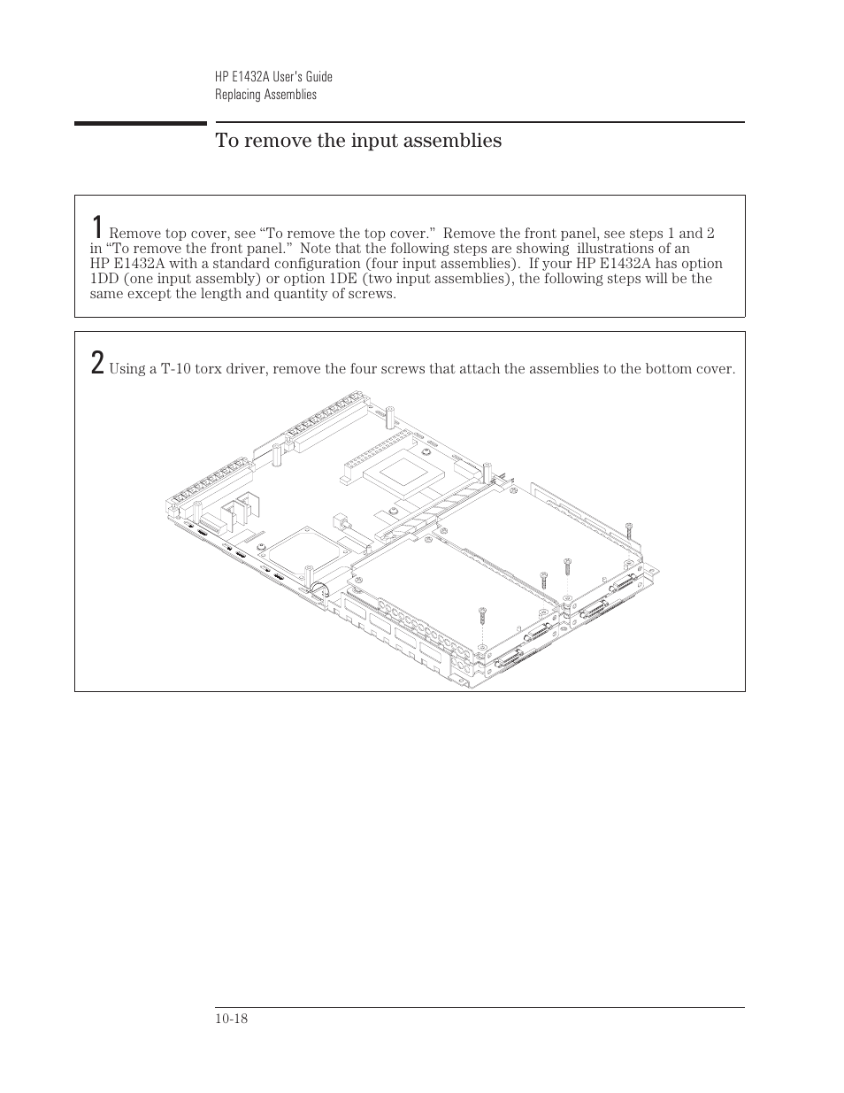 HP VXI E1432A User Manual | Page 163 / 222