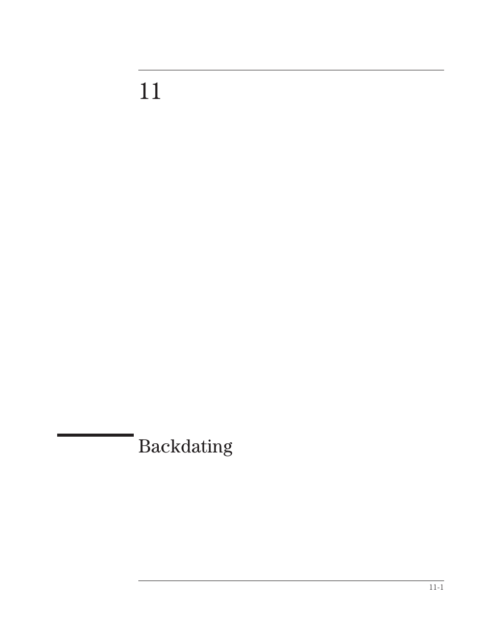 Backdating | HP VXI E1432A User Manual | Page 170 / 222