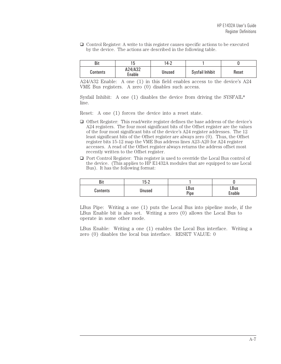 HP VXI E1432A User Manual | Page 178 / 222