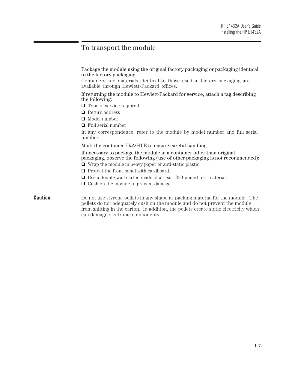 HP VXI E1432A User Manual | Page 18 / 222