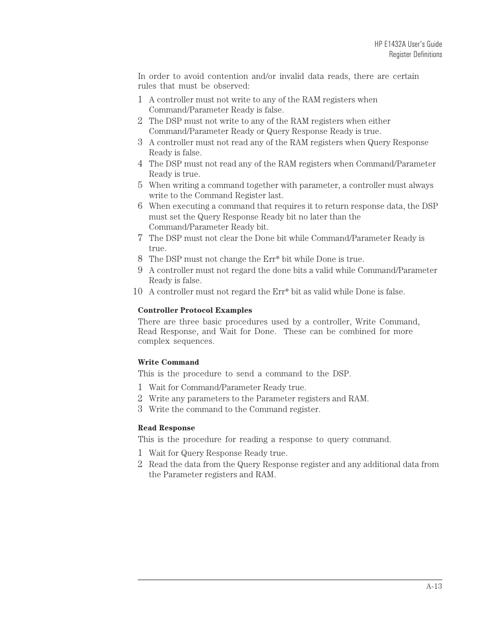 HP VXI E1432A User Manual | Page 184 / 222