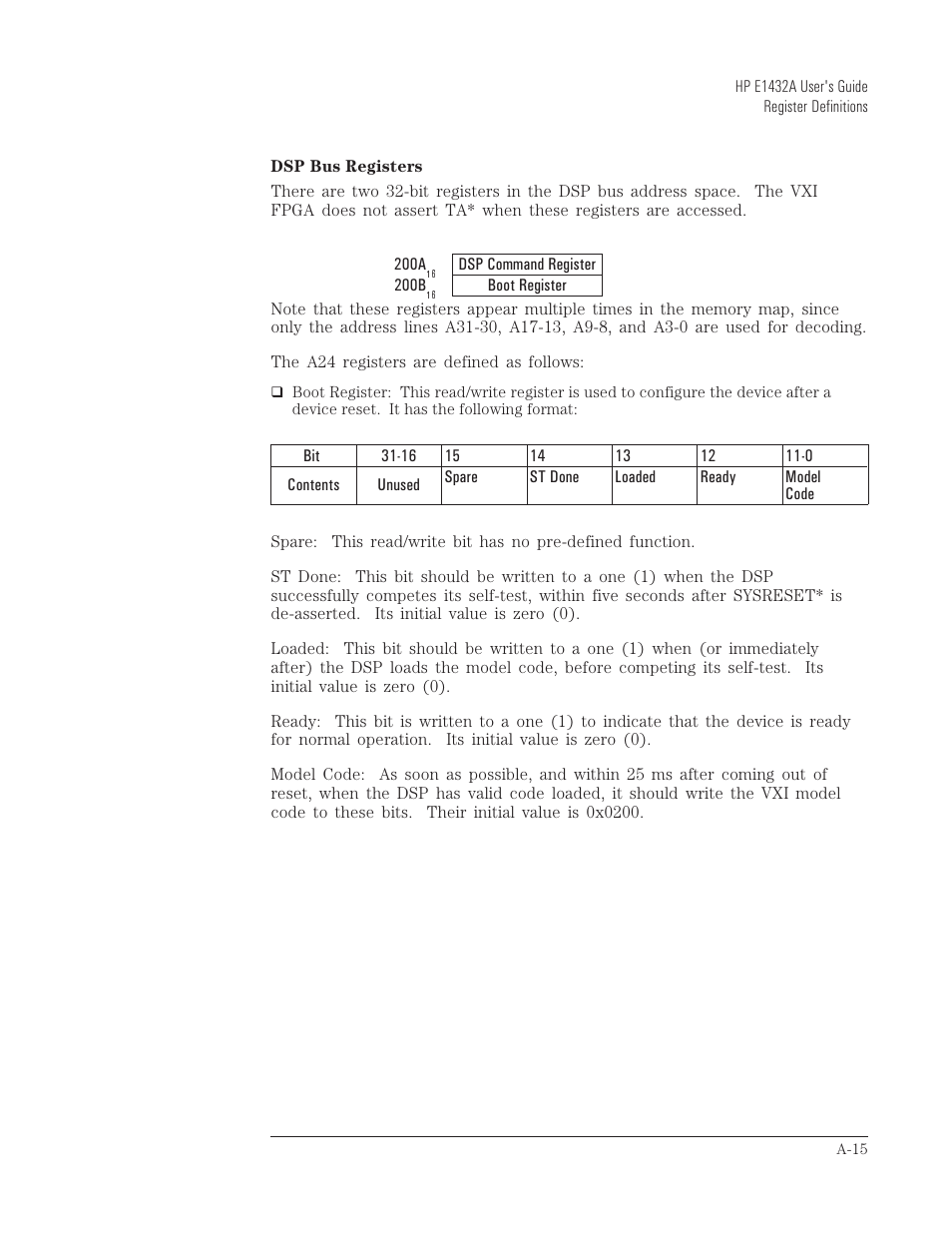 HP VXI E1432A User Manual | Page 186 / 222