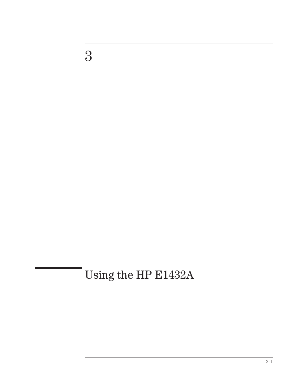 Using the hp e1432a | HP VXI E1432A User Manual | Page 40 / 222