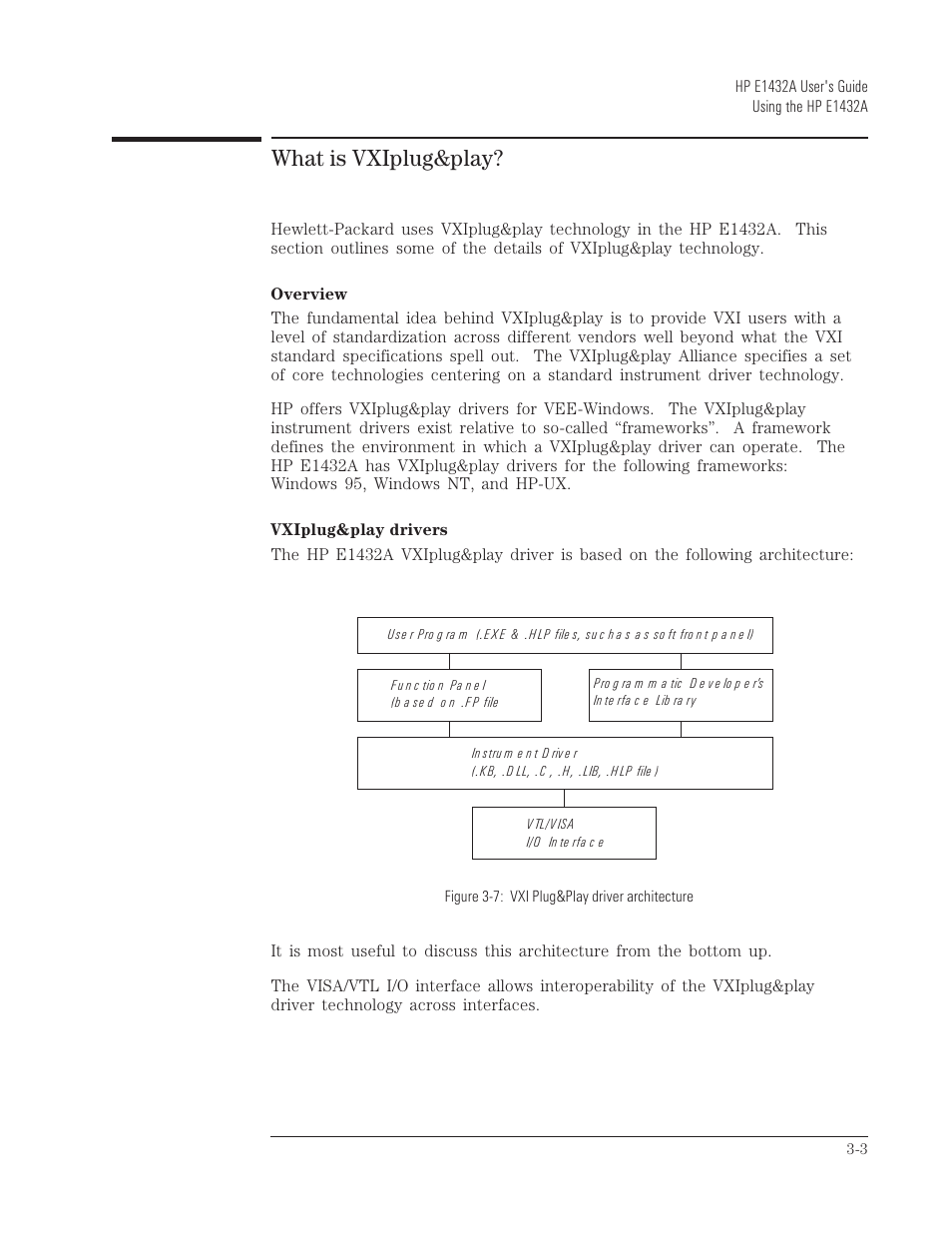 What is vxiplug&play | HP VXI E1432A User Manual | Page 42 / 222