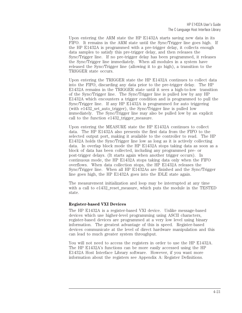 HP VXI E1432A User Manual | Page 96 / 222