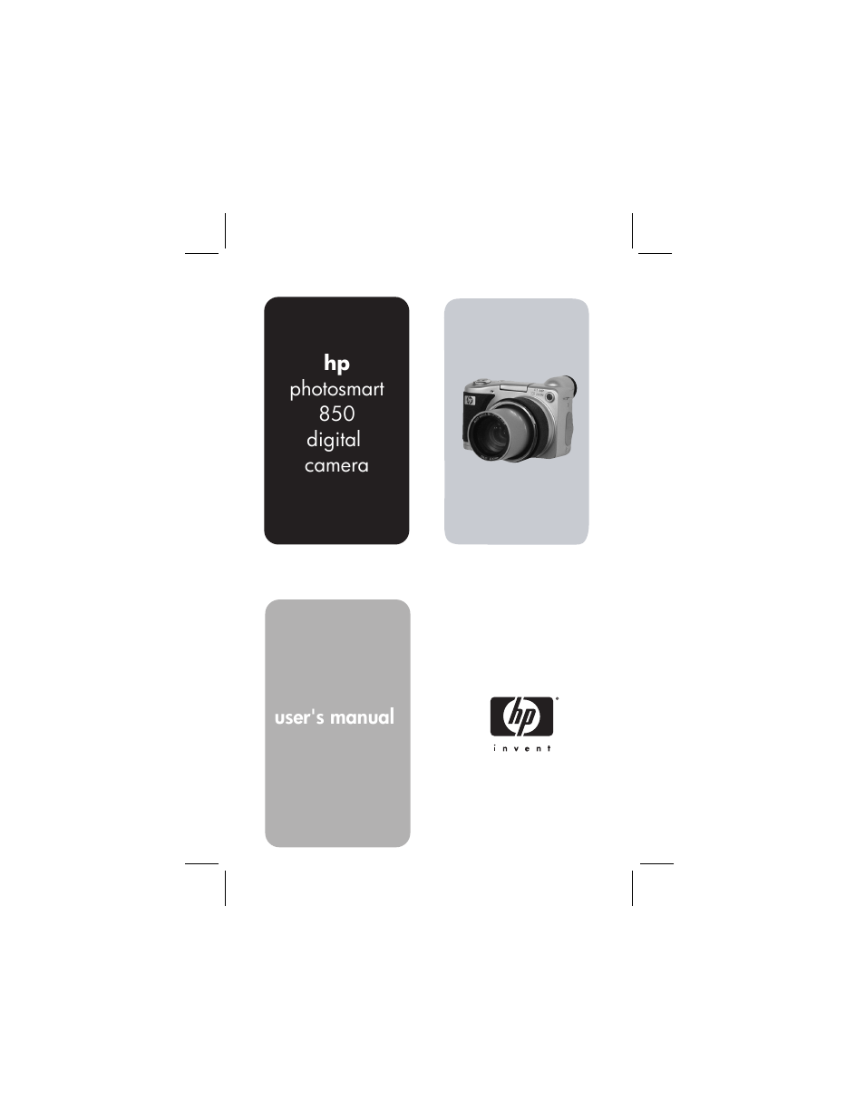 HP PhotoSmart 850 User Manual | 112 pages