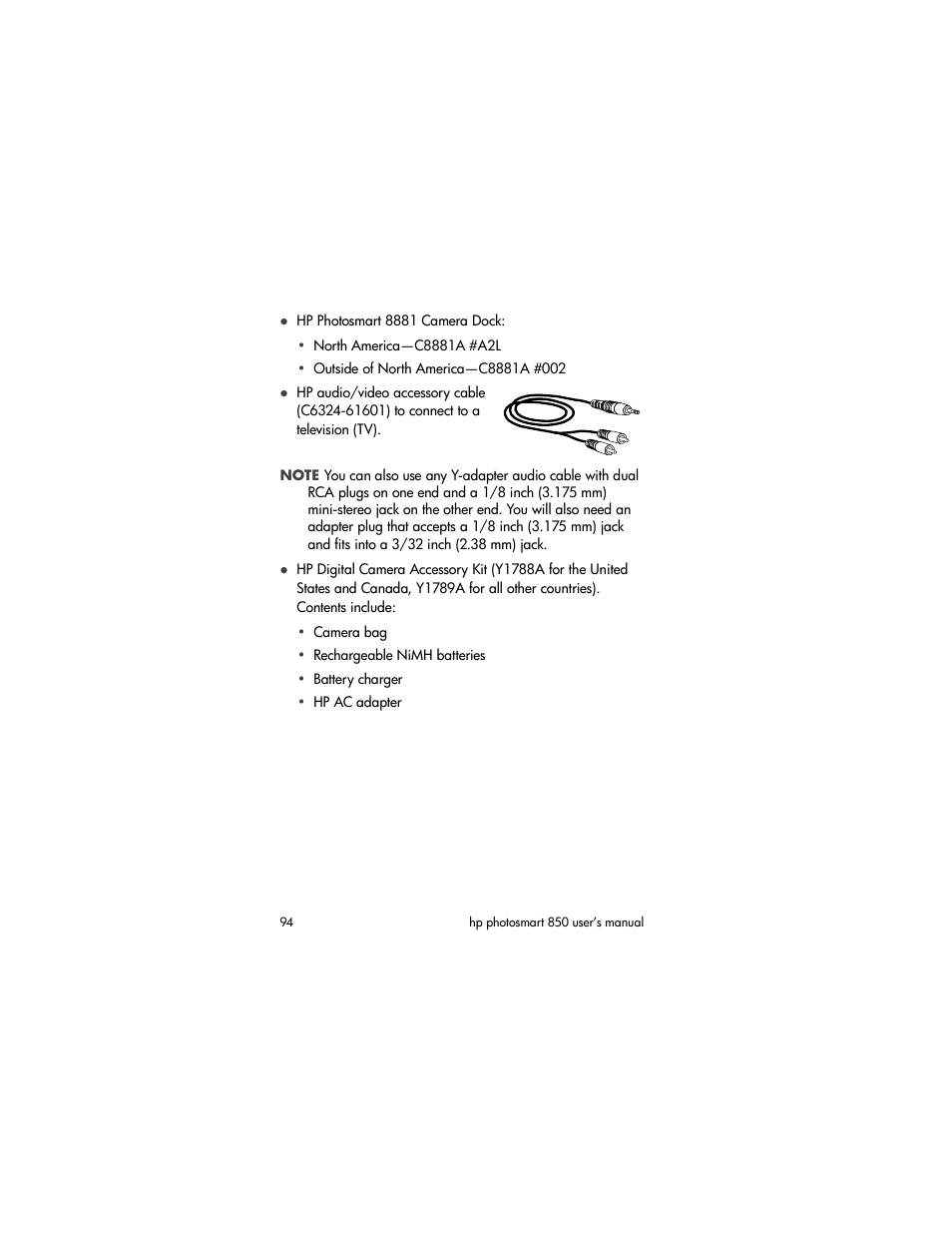 HP PhotoSmart 850 User Manual | Page 94 / 112
