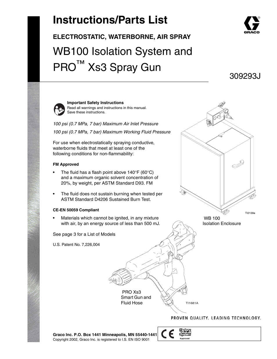 HP GRACO OR PRO TI1681A User Manual | 70 pages