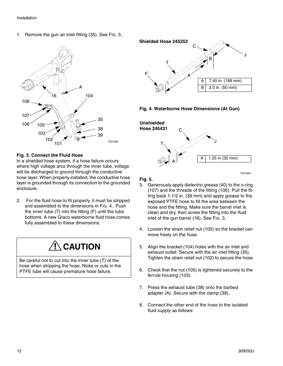 Caution | HP GRACO OR PRO TI1681A User Manual | Page 12 / 70