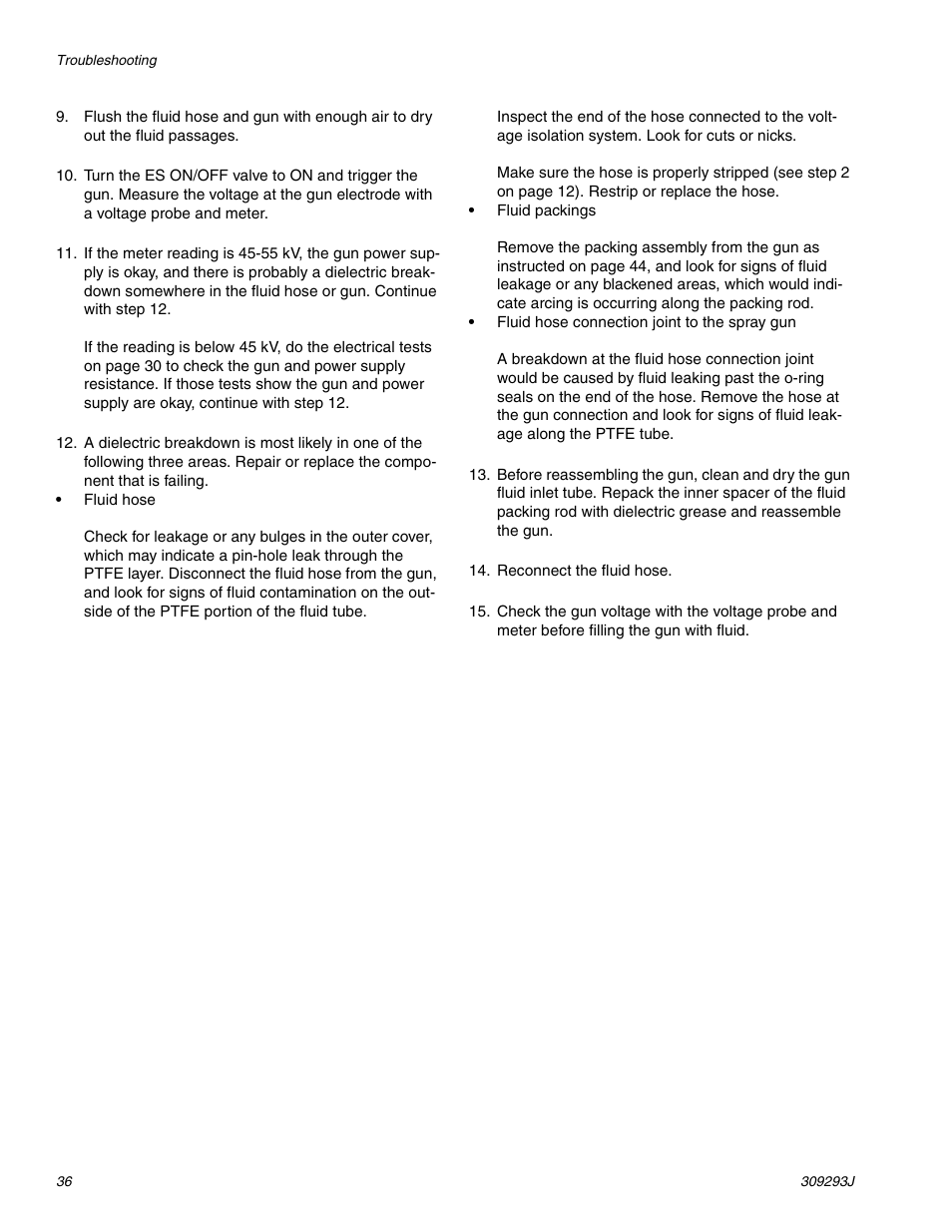 HP GRACO OR PRO TI1681A User Manual | Page 36 / 70