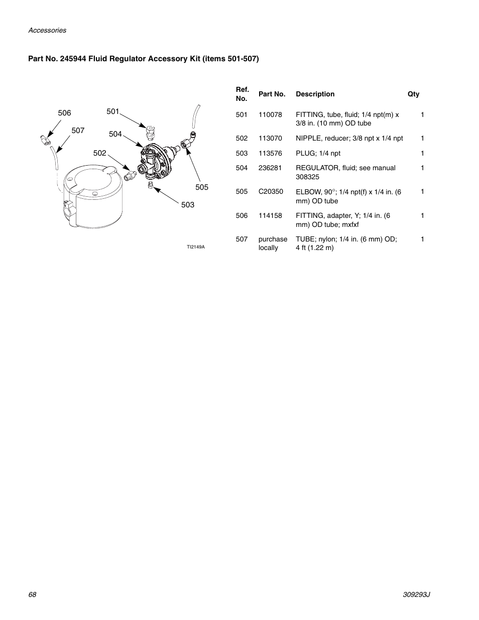 68 f | HP GRACO OR PRO TI1681A User Manual | Page 68 / 70
