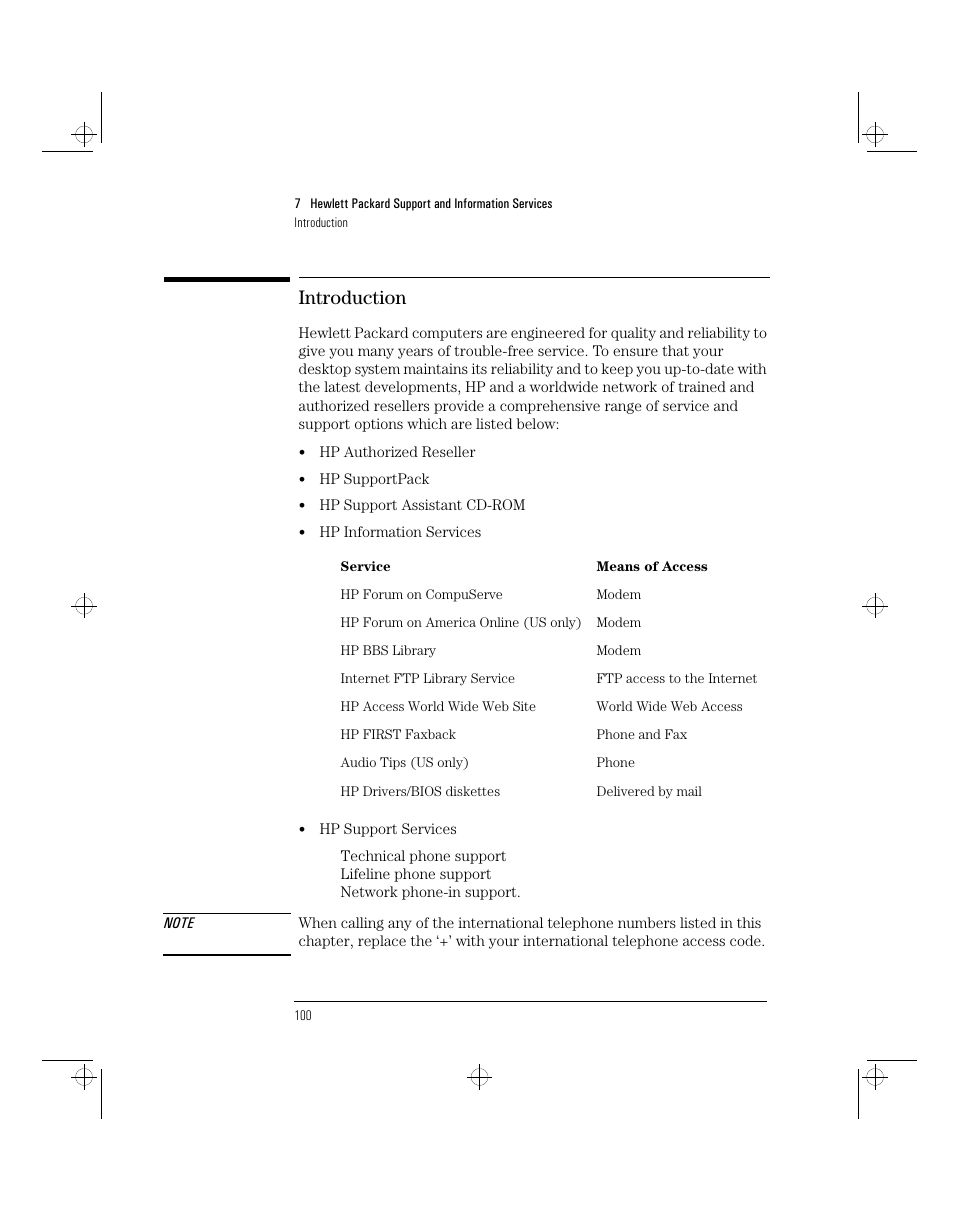 Introduction | HP 5/xx Series 4 User Manual | Page 112 / 140