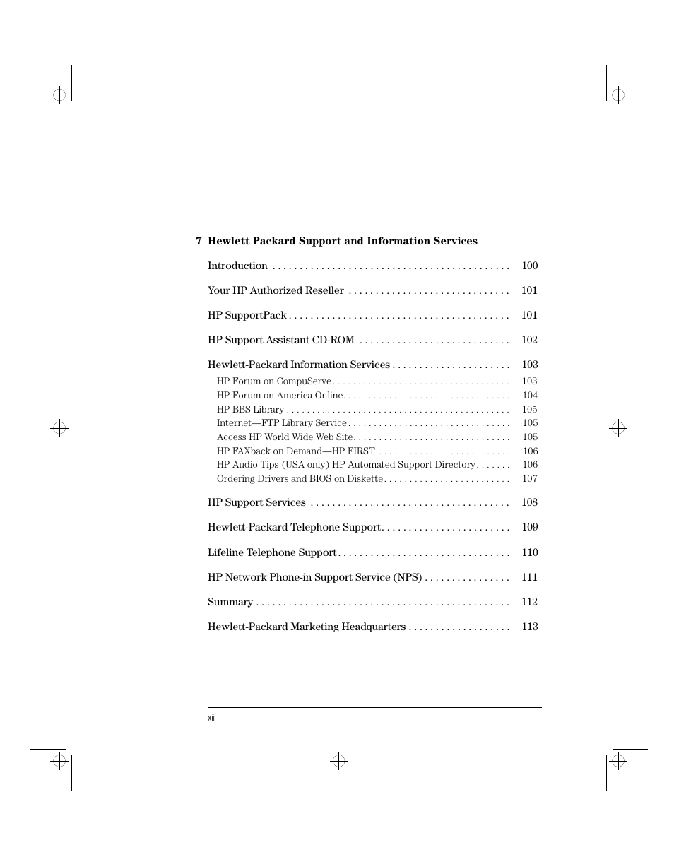 HP 5/xx Series 4 User Manual | Page 12 / 140