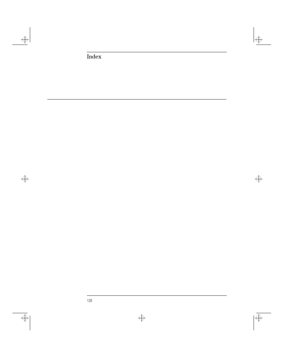 Index | HP 5/xx Series 4 User Manual | Page 132 / 140