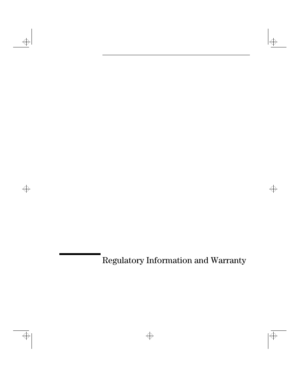 Regulatory information and warranty | HP 5/xx Series 4 User Manual | Page 133 / 140