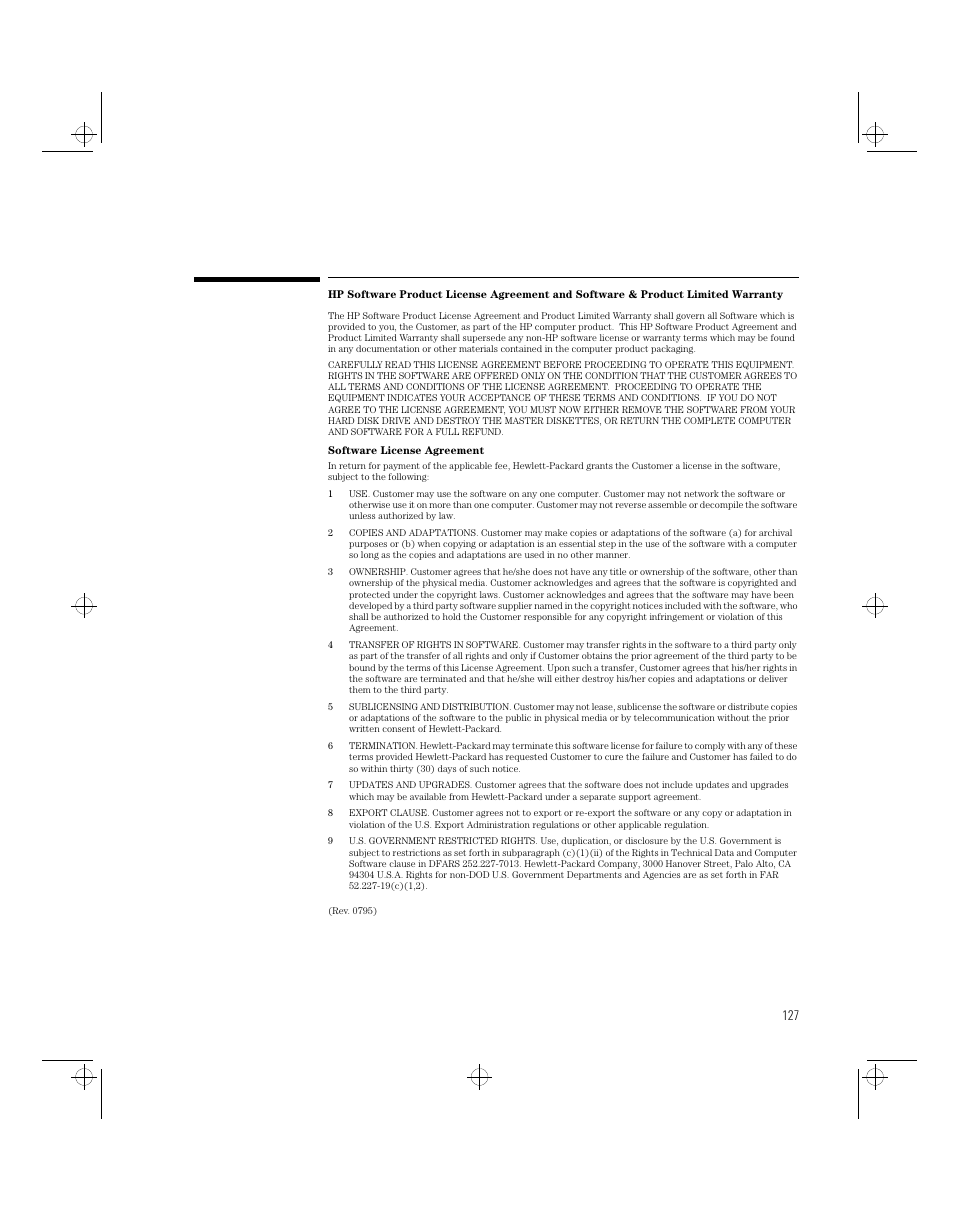 HP 5/xx Series 4 User Manual | Page 139 / 140