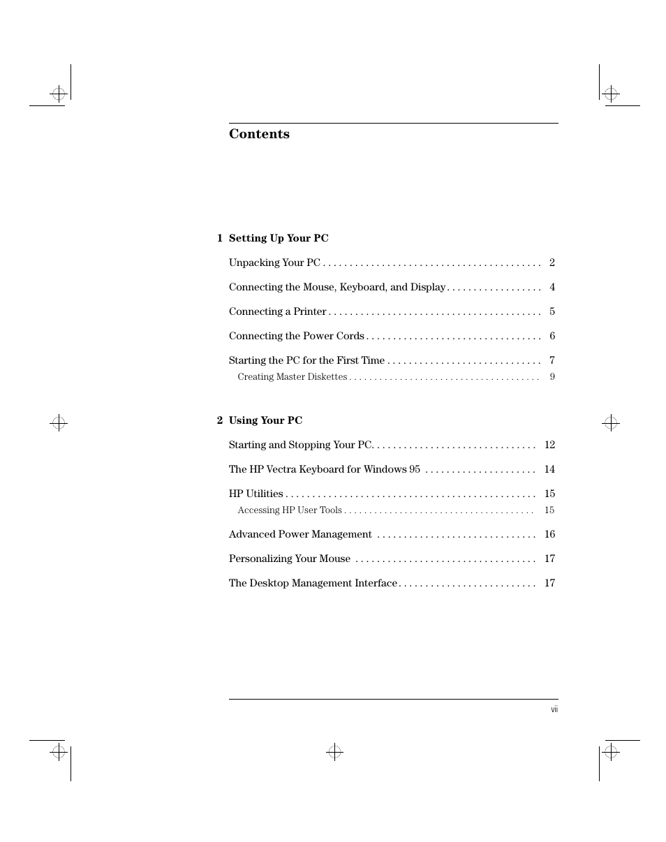 HP 5/xx Series 4 User Manual | Page 7 / 140