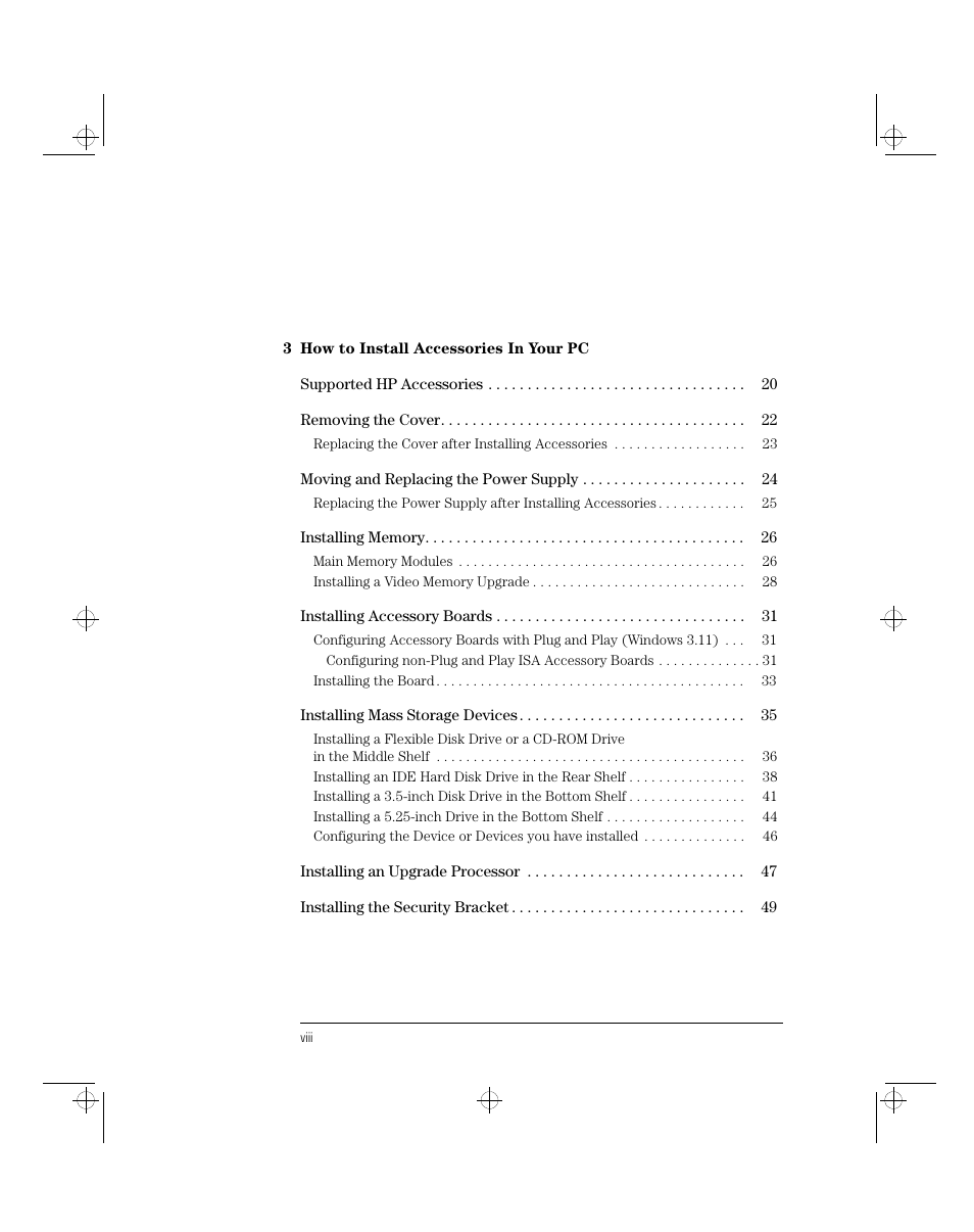 HP 5/xx Series 4 User Manual | Page 8 / 140