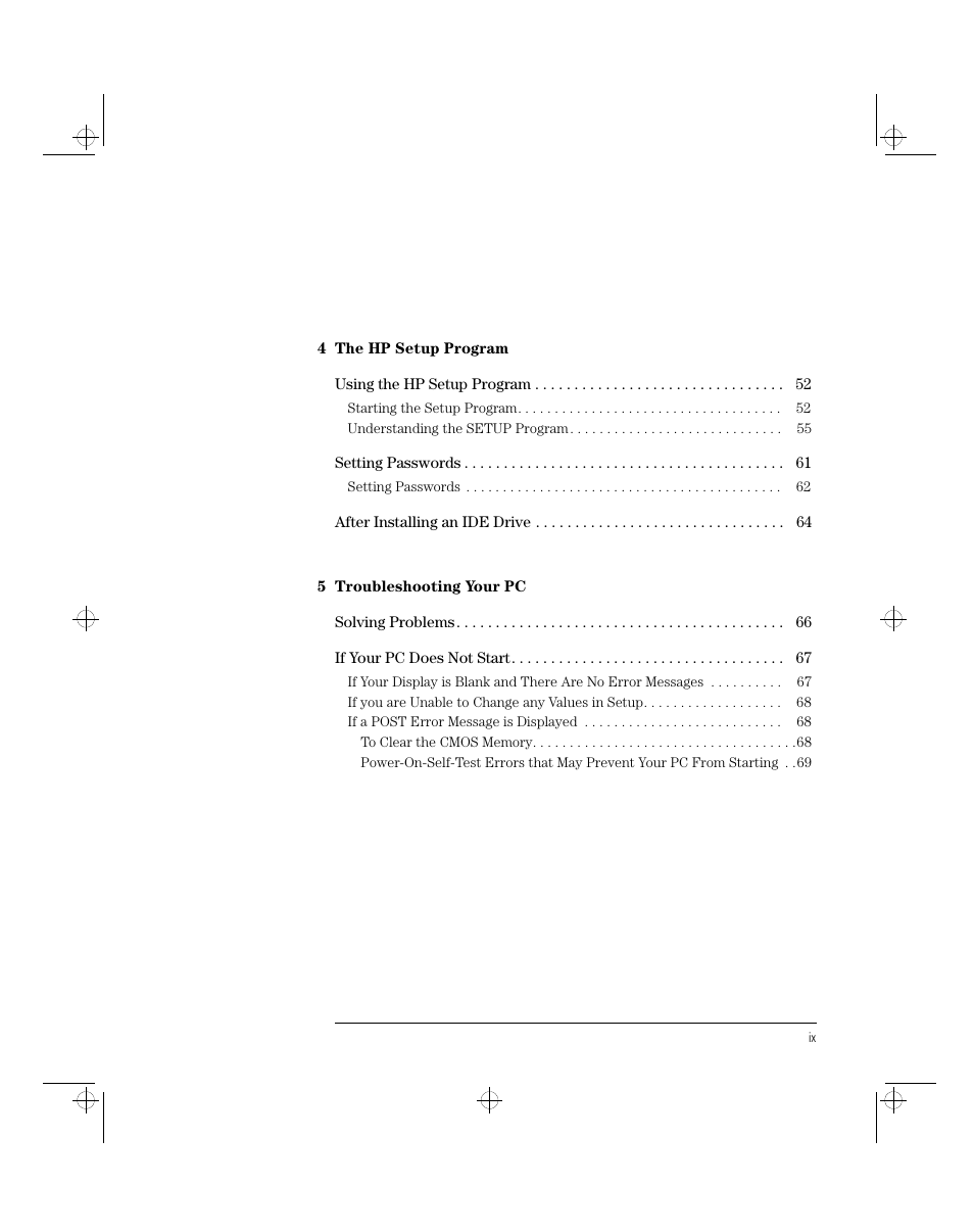 HP 5/xx Series 4 User Manual | Page 9 / 140
