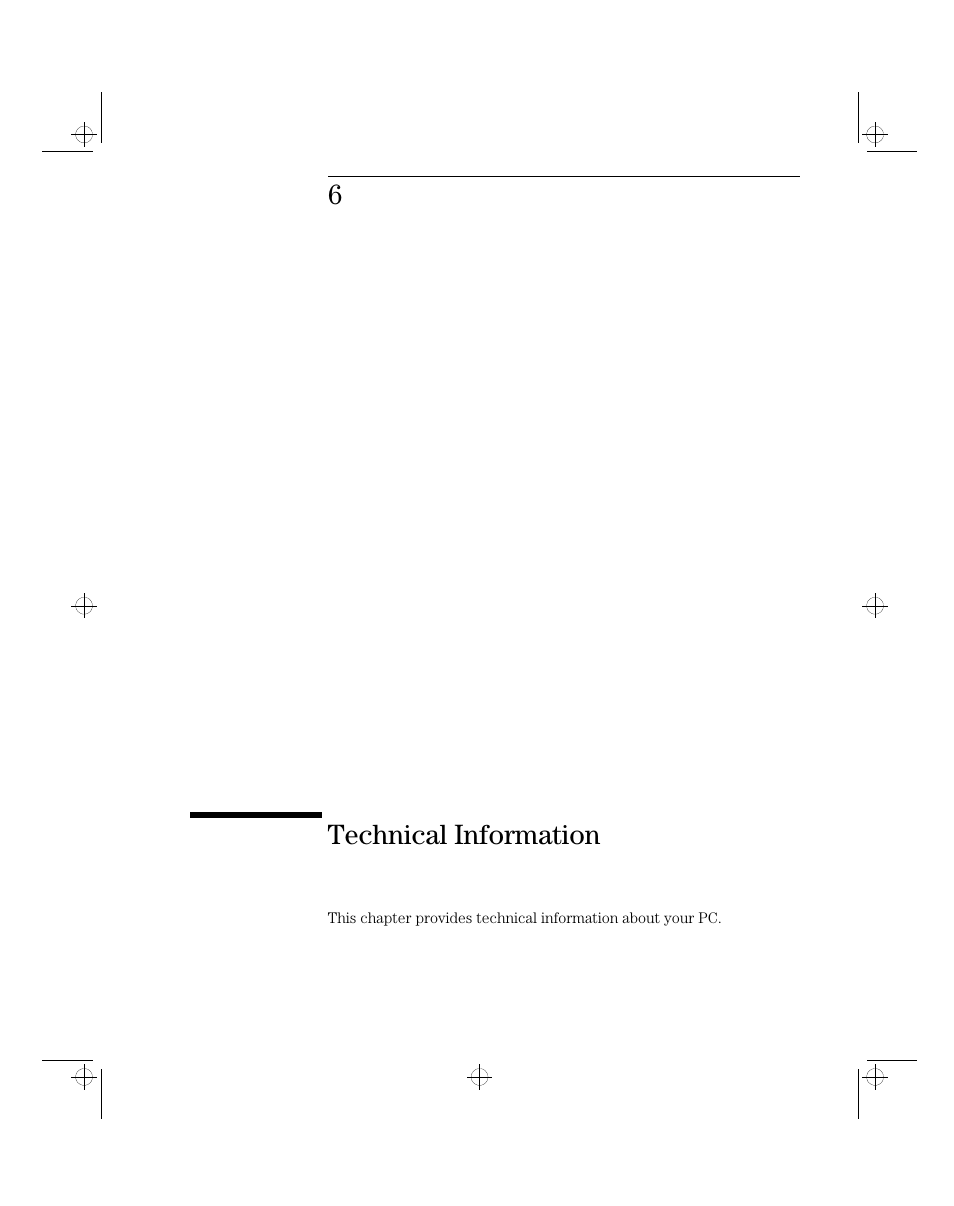 6technical information | HP 5/xx Series 4 User Manual | Page 95 / 140