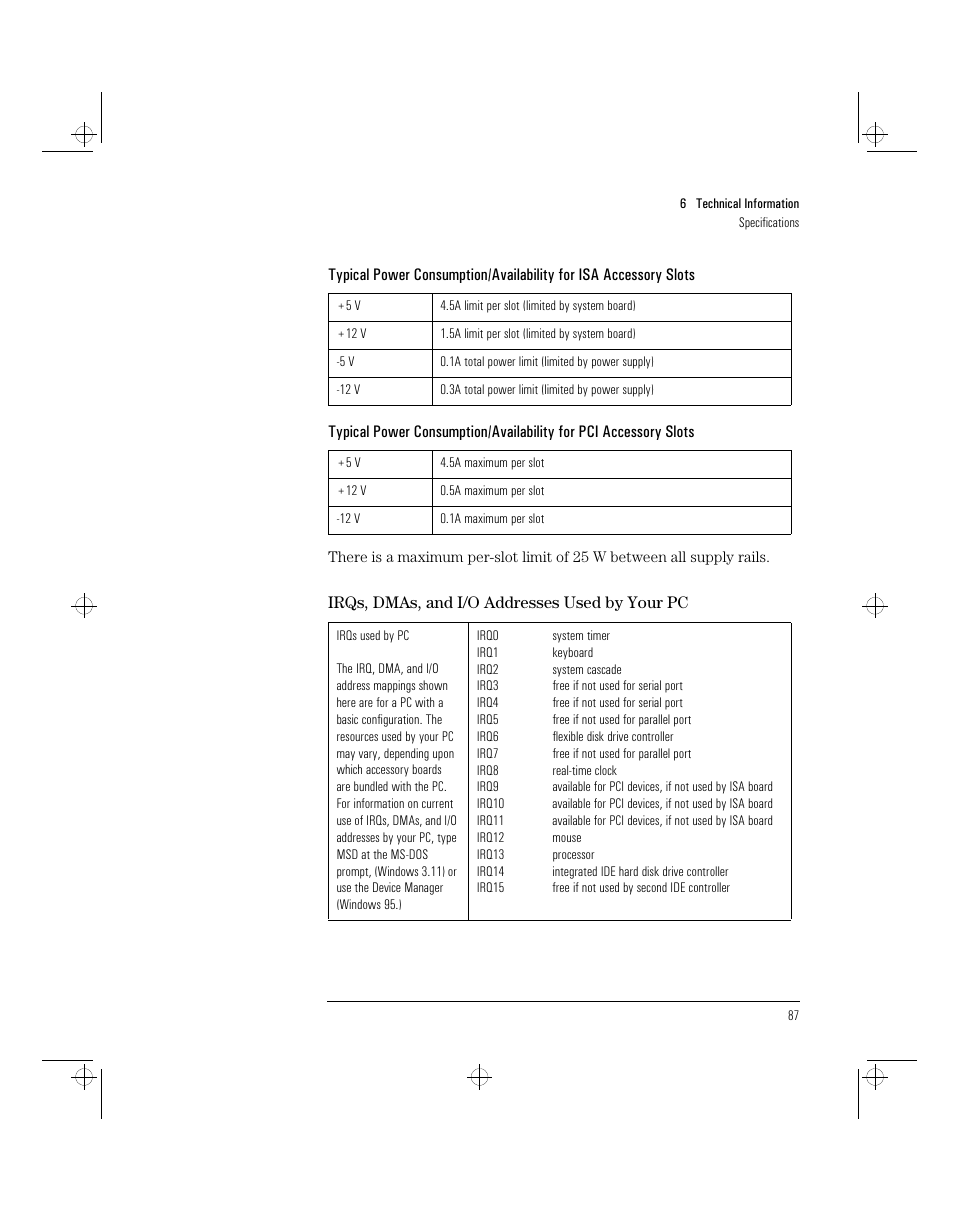 HP 5/xx Series 4 User Manual | Page 99 / 140