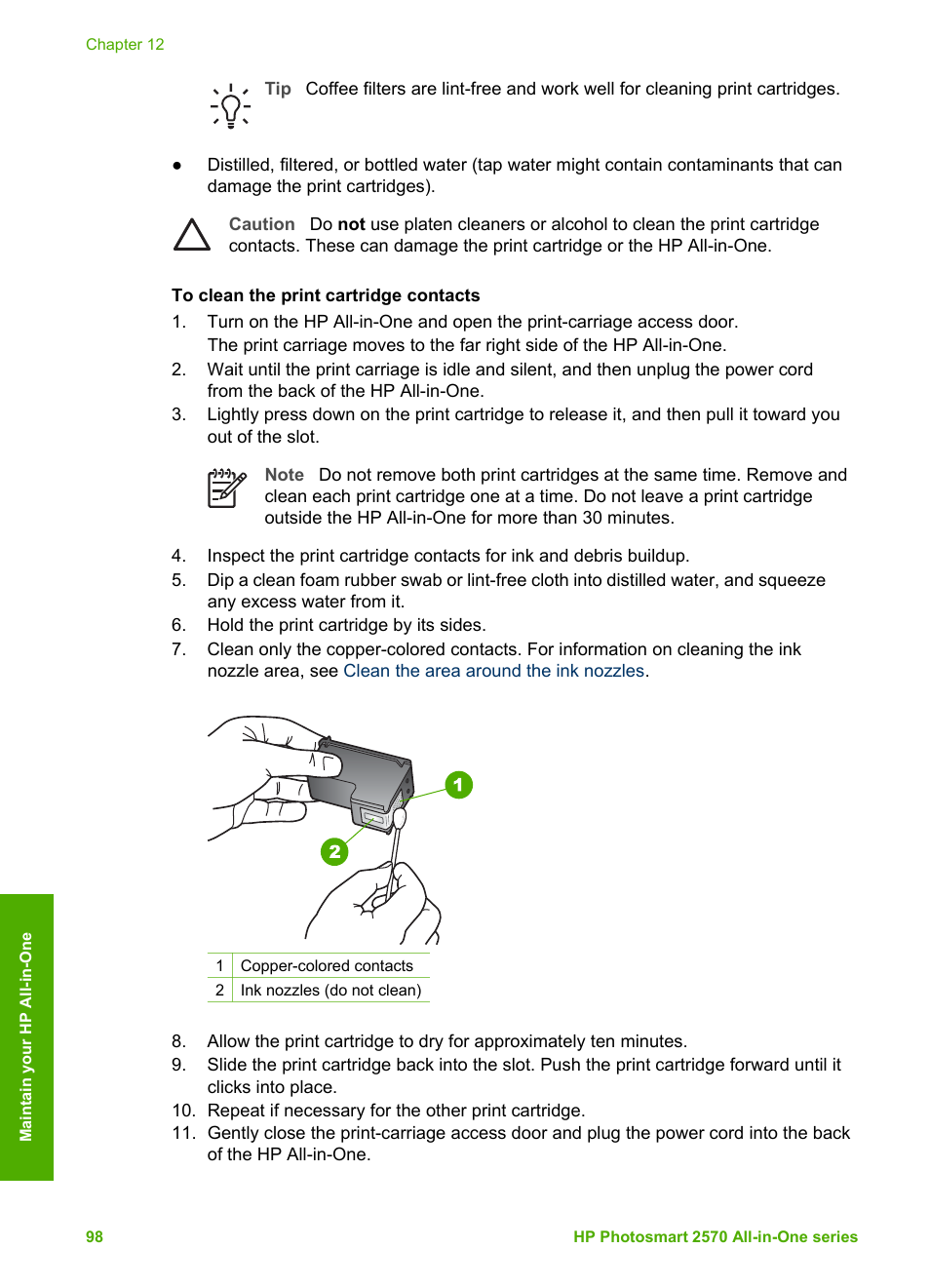 HP 2570 User Manual | Page 101 / 142