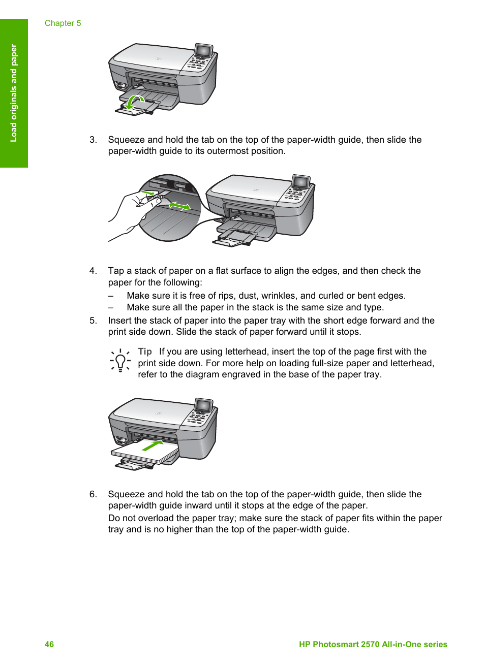 HP 2570 User Manual | Page 49 / 142