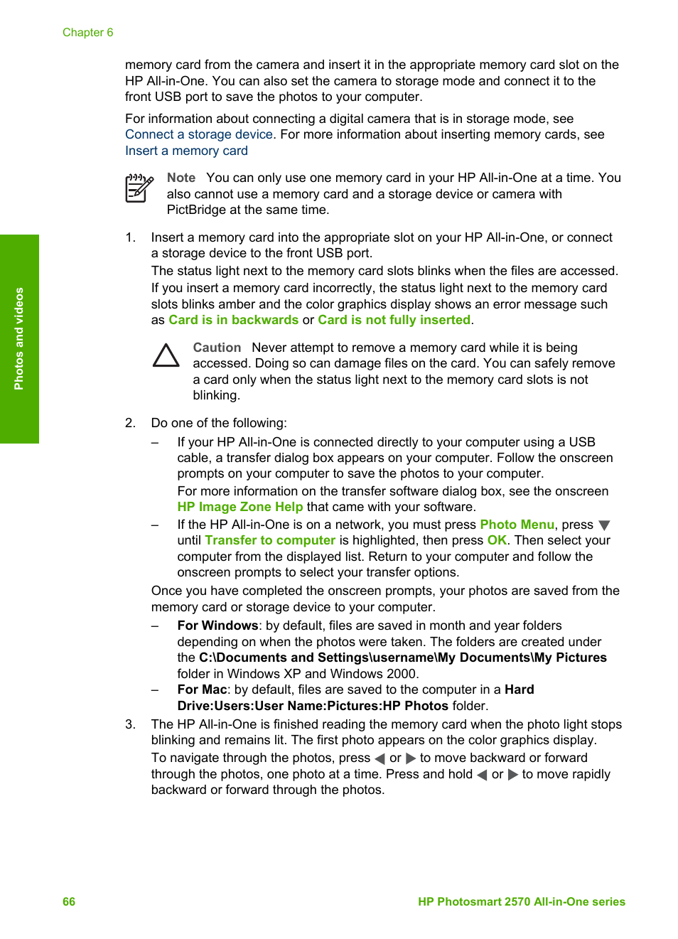 HP 2570 User Manual | Page 69 / 142